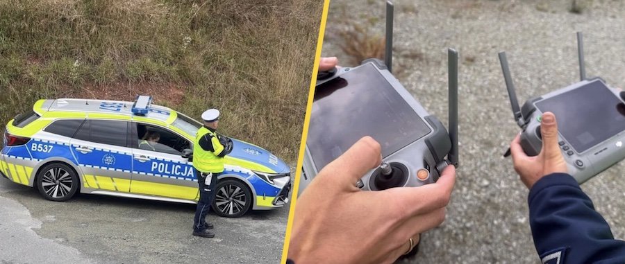 Zero tolerancji. Policjanci pokazali, jak łapią kierowców na przejazdach. Mandat z drona