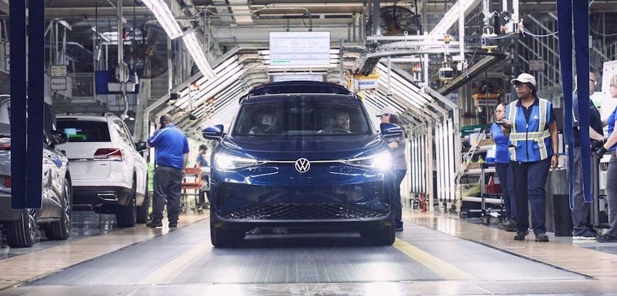 Volkswagen зупинив виробництво та продаж ID.4