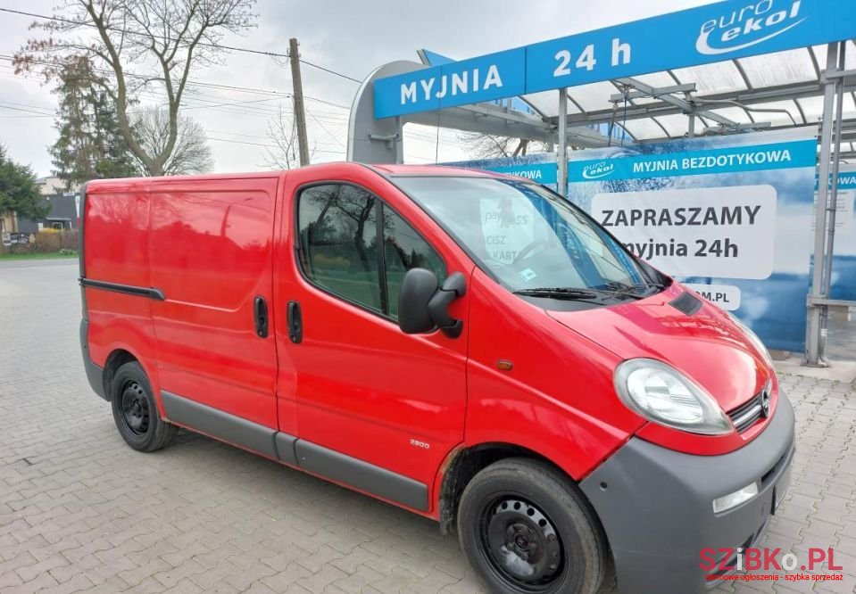 2002' Opel Vivaro photo #3
