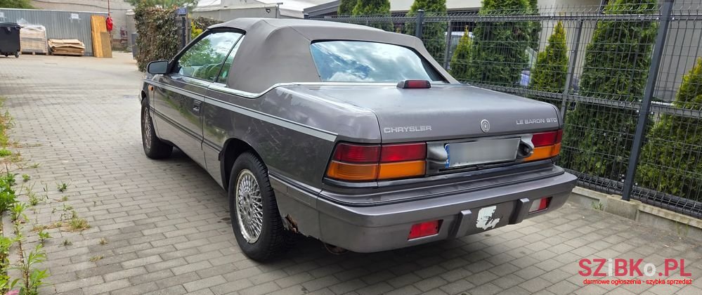 1991' Chrysler Le Baron photo #4