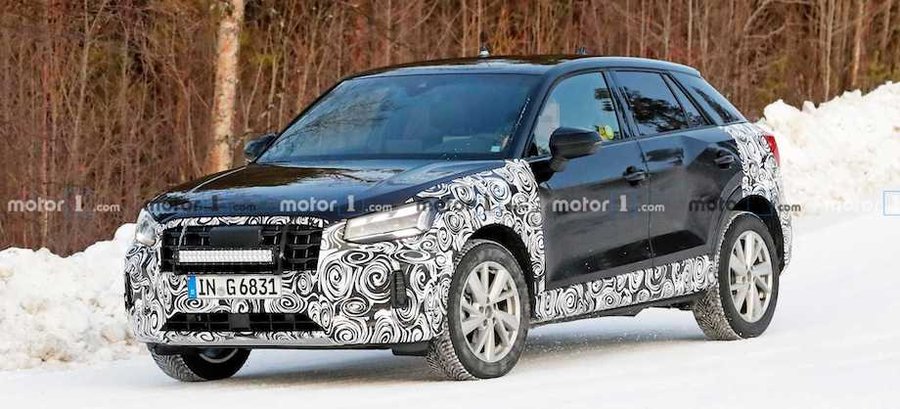 Audi Q2 Facelift Spied For The First Time