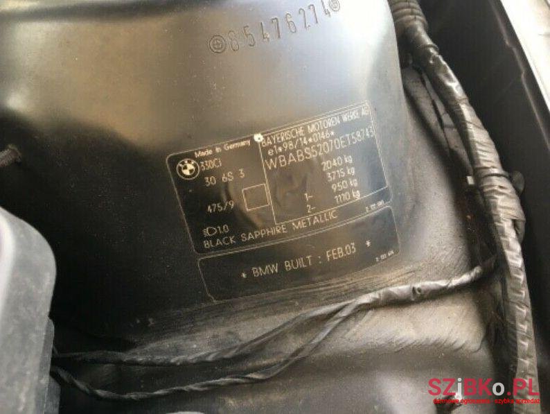 2003' BMW Seria 3 photo #1