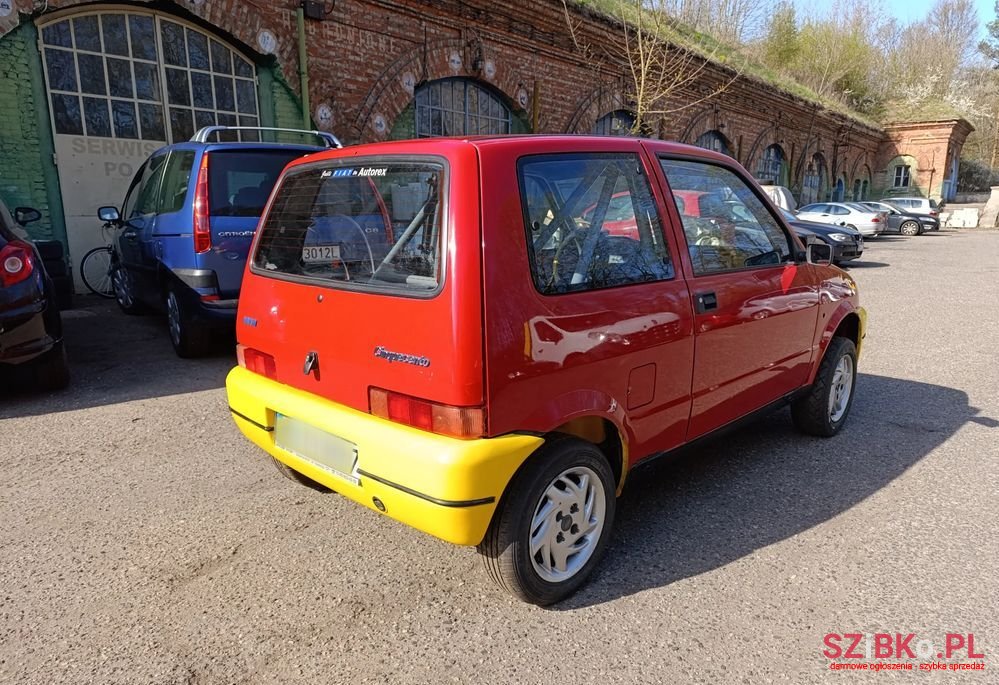 1996' Fiat Cinquecento Sporting photo #5