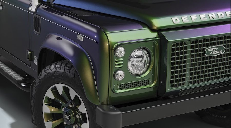 One Buyer Commissioned Four Colour-Flipping Classic Defender V8s