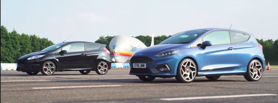 New Ford Fiesta ST Drag Races The Old One