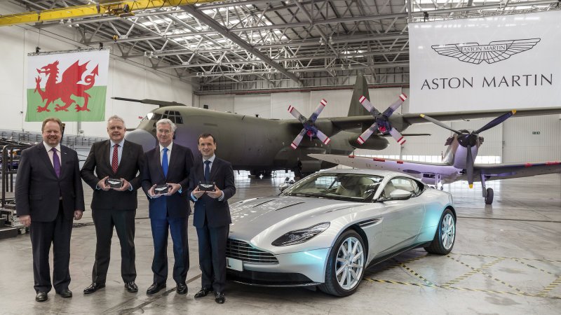 Aston Martin to turn an air force base into a factory to build DBX crossover