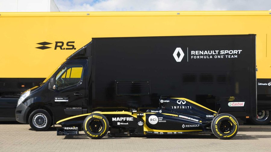 Can A Renault F1 Car Fit In A Van?