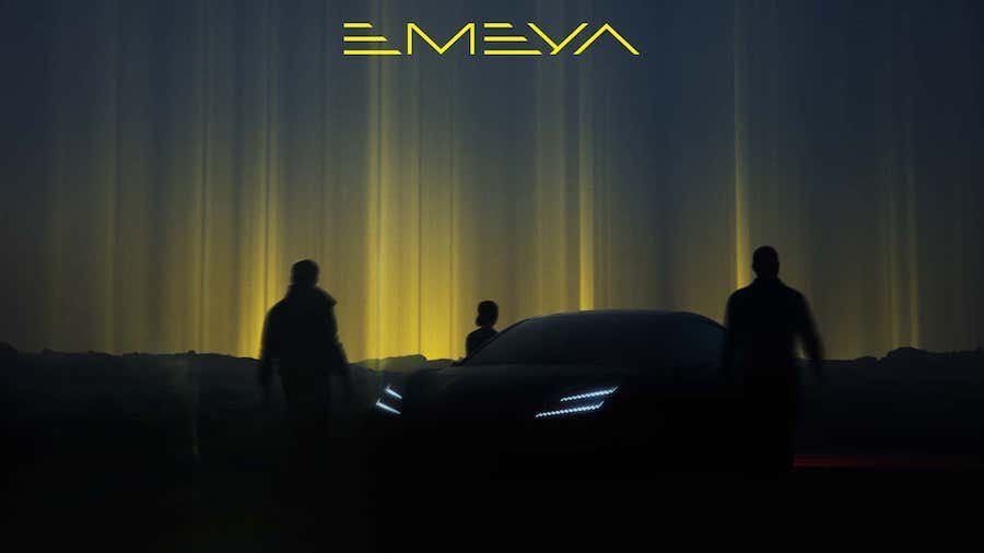 2025 Lotus Emeya Electric Sedan Flaunts Double Active Rear Spoiler, Coming September 7