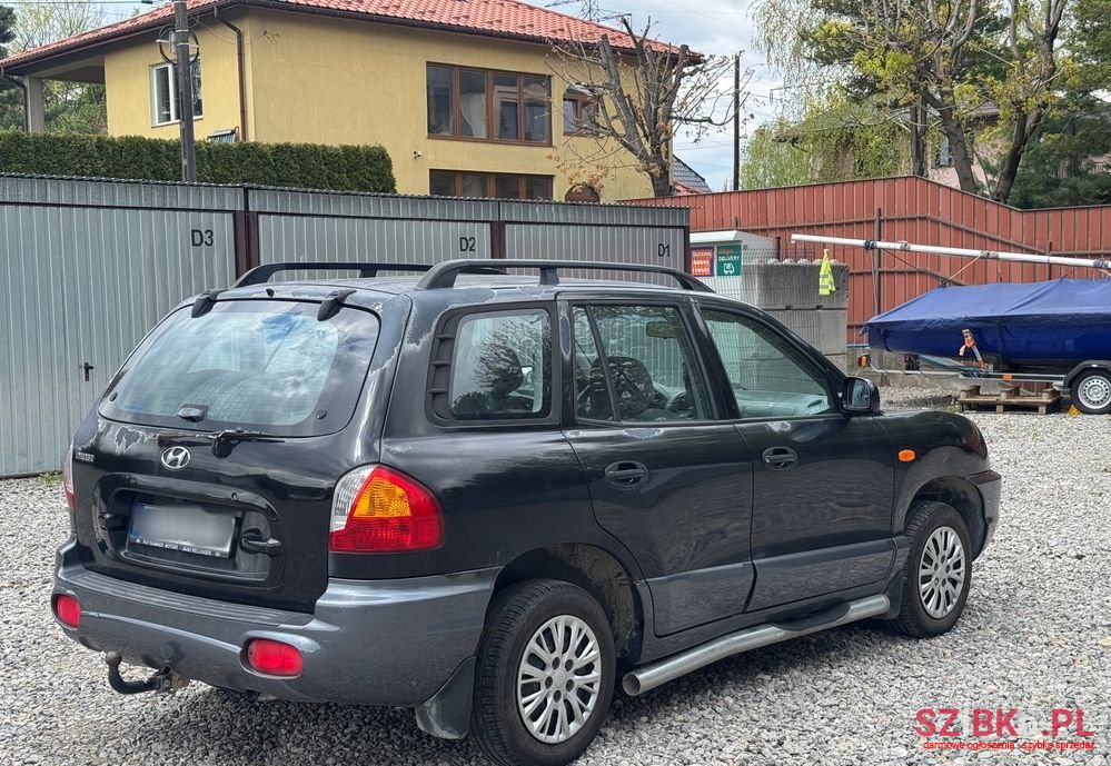 2002' Hyundai Santa Fe 2.4 2Wd Gls photo #4