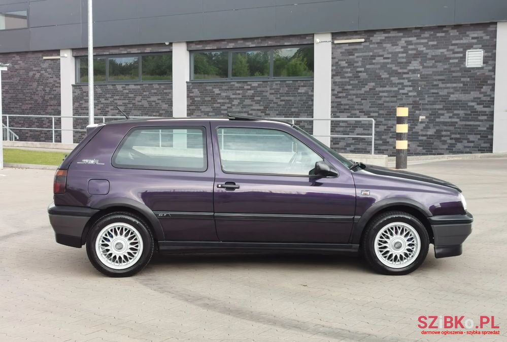 1992' Volkswagen Golf 1.8 Gt Special photo #3