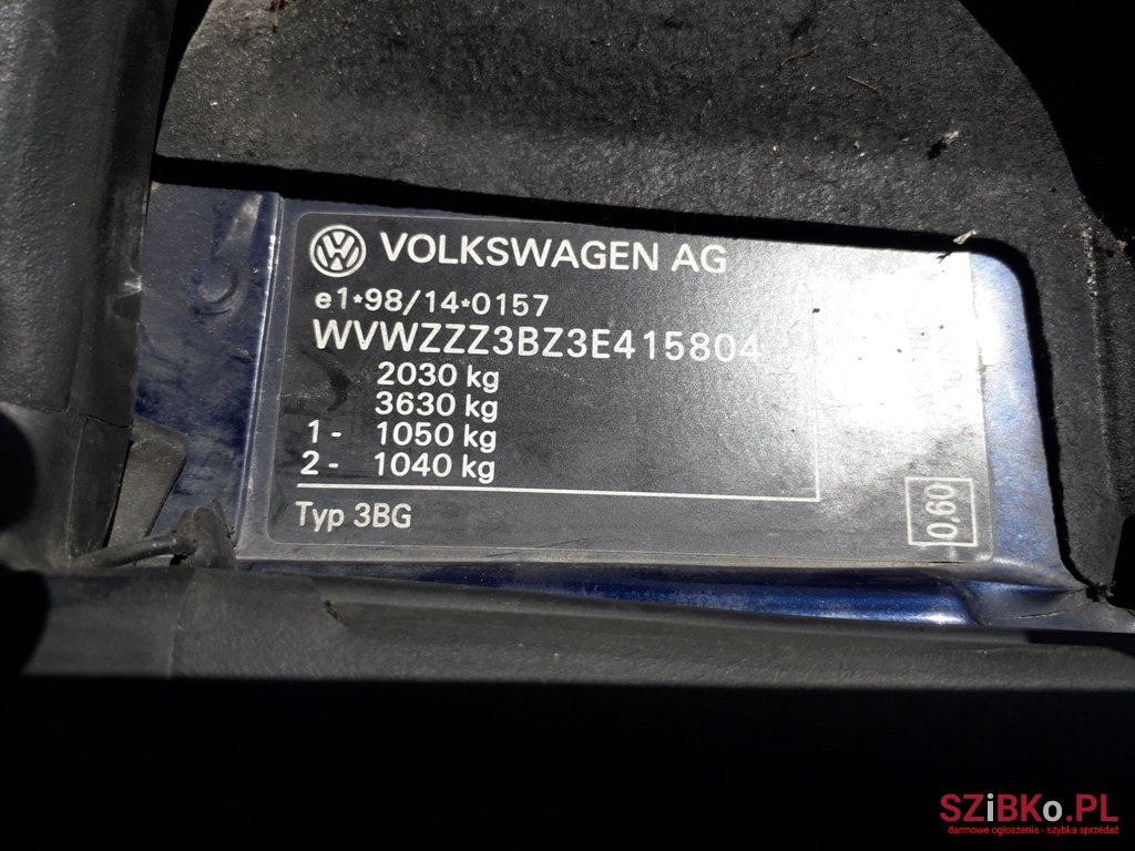 2003' Volkswagen Passat B5 Kombi photo #5