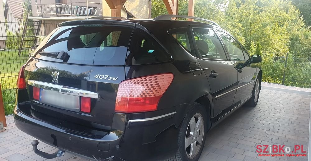2009' Peugeot 407 1.6 Hdi Premium photo #6
