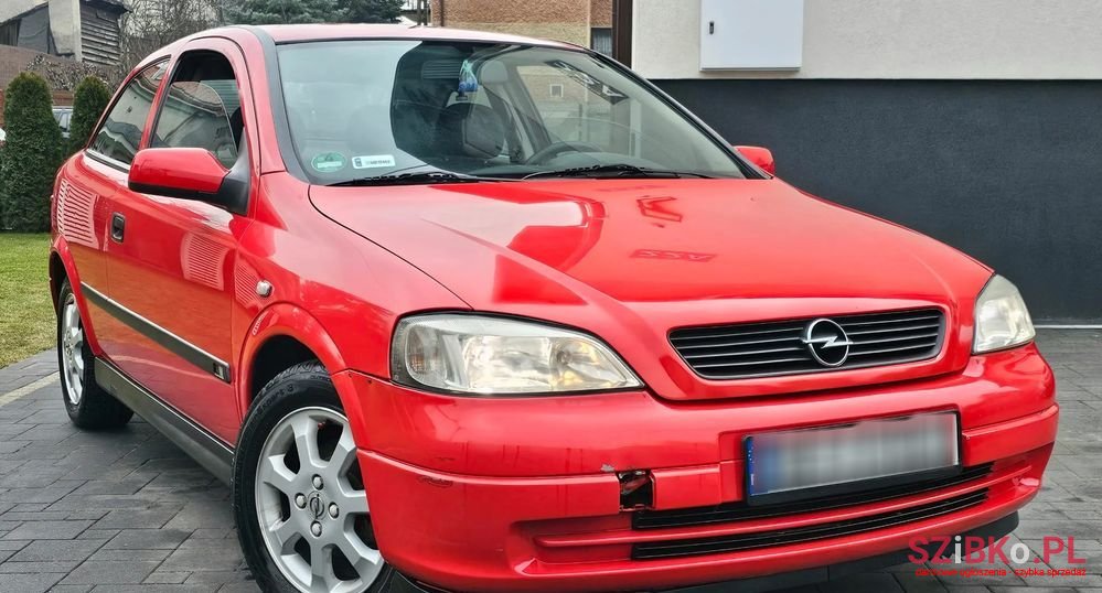 2001' Opel Astra Ii 1.6 Gl / Start photo #4