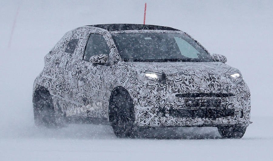 Toyota Aygo successor spied winter testing