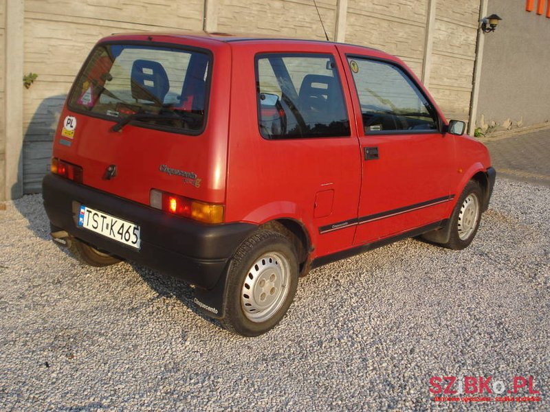 1997' Fiat Cinquecento photo #2