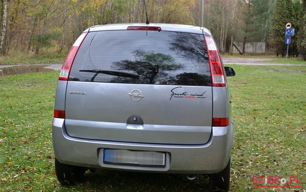 2005' Opel Meriva 1.6 Enjoy photo #6