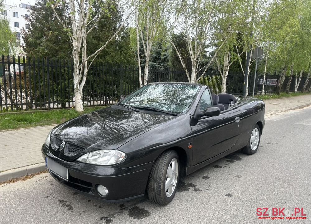 1999' Renault Megane Cabrio 1.6 photo #1