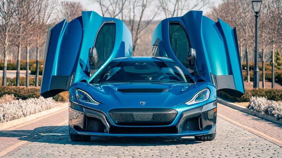 A Rare 1-of-150 $2.2M Rimac Nevera Just Landed on Bring a Trailer