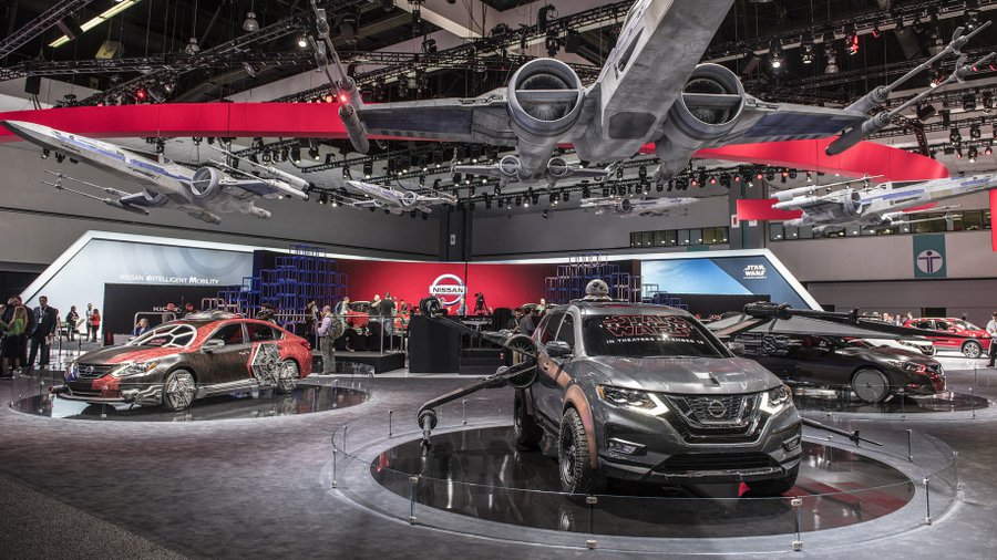 Nissan brings 6 'Star Wars: The Last Jedi' show cars to L.A.
