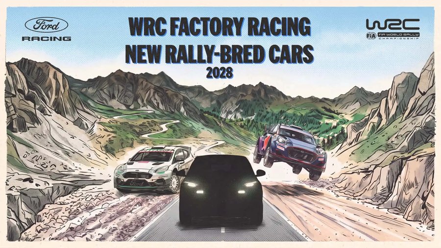 Ford returns to World Rally Championship with factory team in 2028