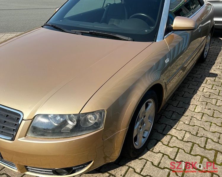 2003' Audi A4 Cabriolet 2.4 photo #1