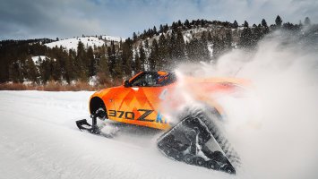 Nissan 370Zki - Snow, ice and a fury of thunder