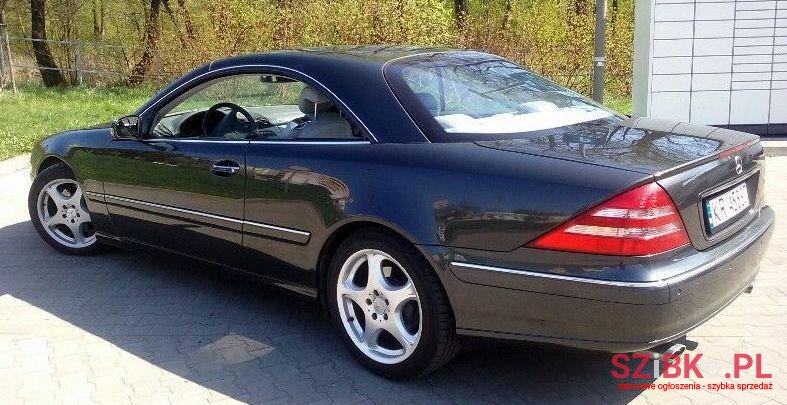 2000' Mercedes-Benz CL 500 photo #1