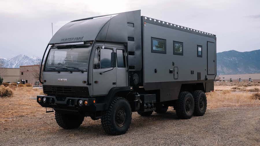 This Massive 6x6 RV Is as Big as an Entire Campsite