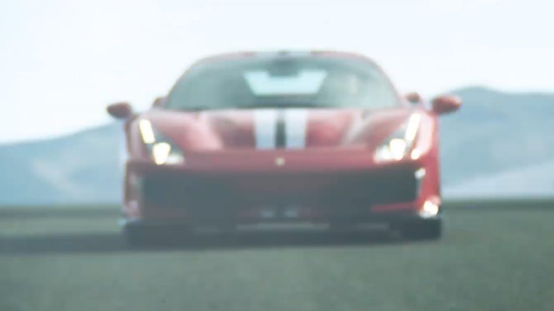 Ferrari 488 Special Series finally shown in official teaser video