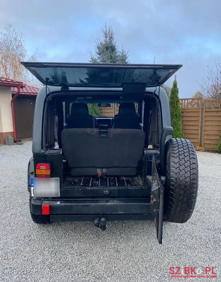 2004' Jeep Wrangler 2.5 Sport photo #6