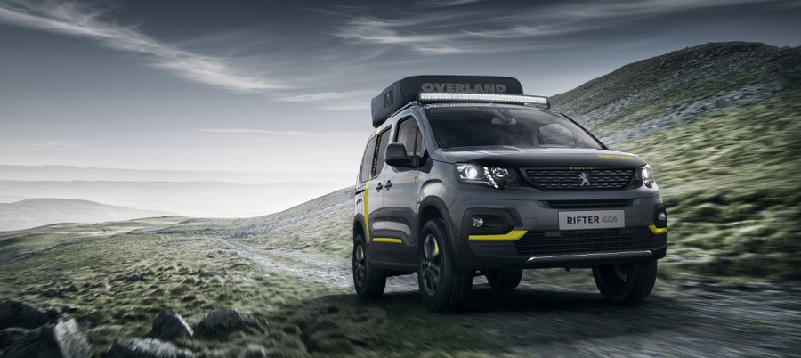 Peugeot Rifter 4x4 Concept happily continues the French overland trend