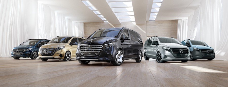2024 Mercedes-Benz Mid-Size Van Portfolio Updated, They're All a Lot Fancier Now