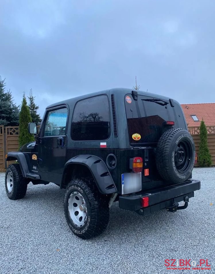 2004' Jeep Wrangler 2.5 Sport photo #5