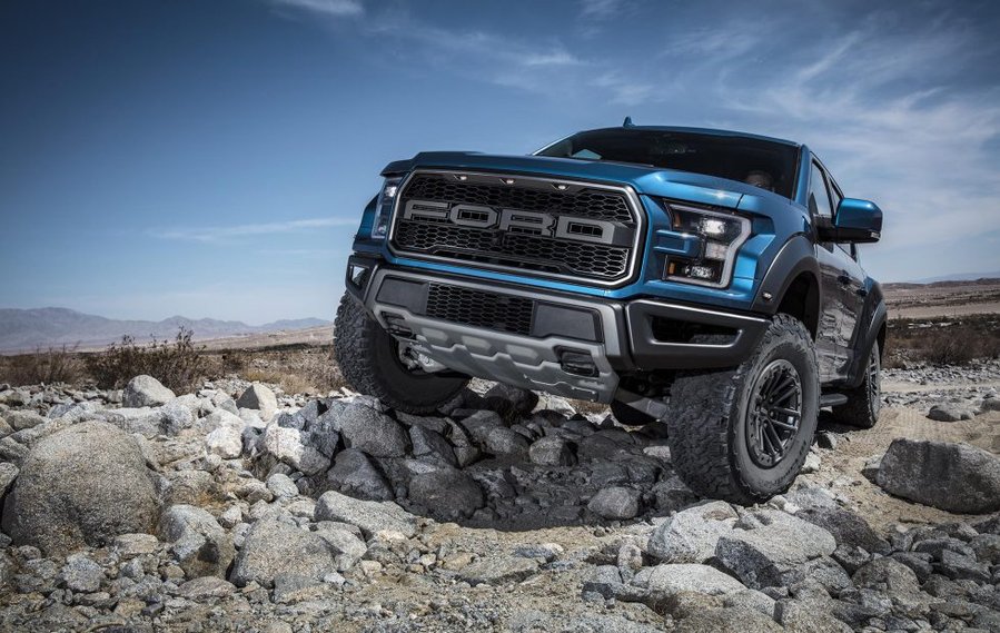 Watch the 2019 Ford F-150 Raptor's Trail Control in action