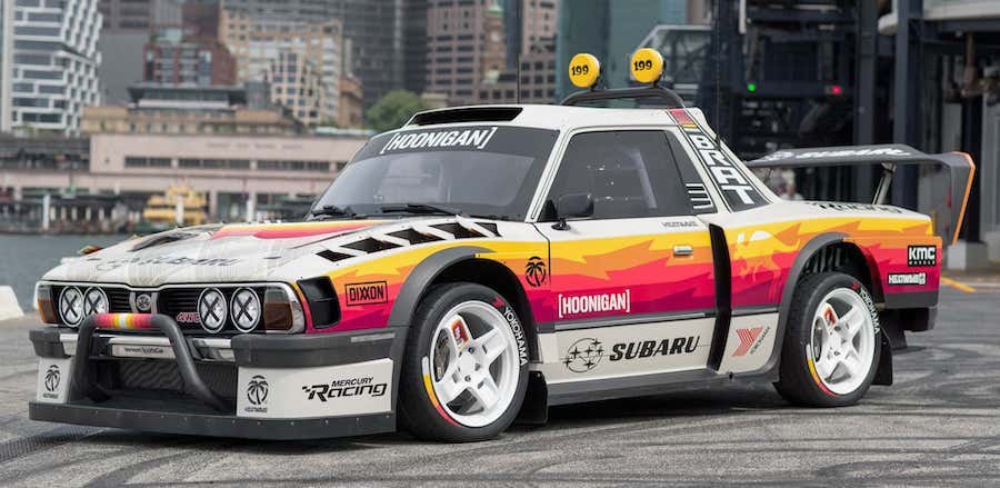 Subaru 'Brataroo' Gymkhana car brings 670bhp and active aero