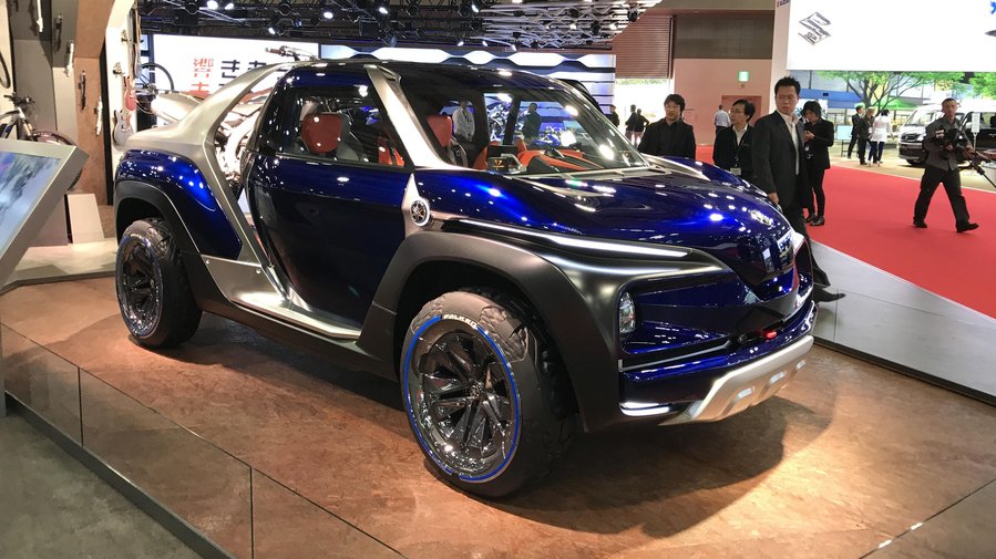 Yamaha Cross Hub concept is one funky-looking pickup truck