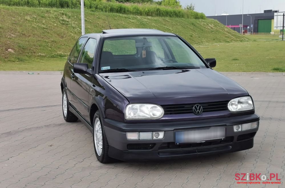1992' Volkswagen Golf 1.8 Gt Special photo #5