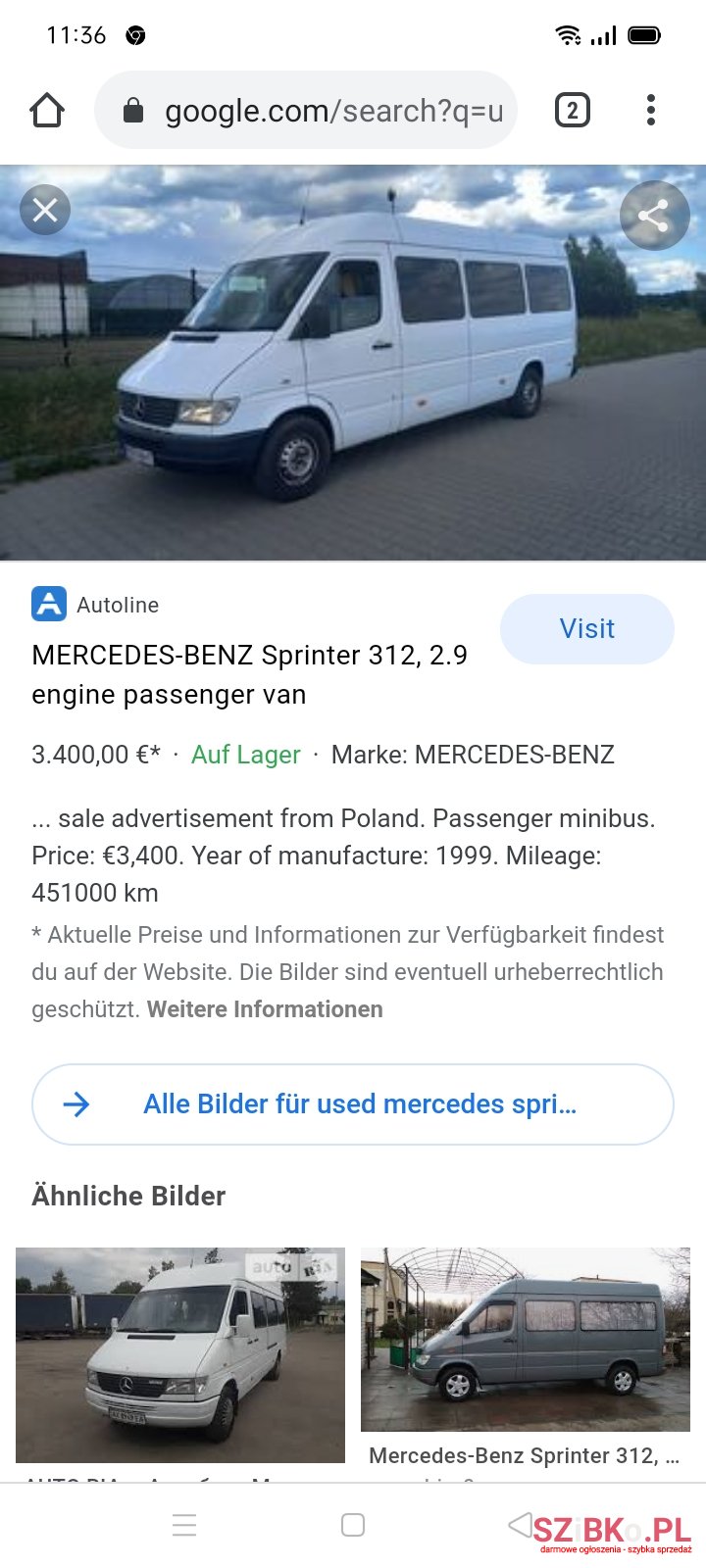 1999' Mercedes-Benz Sprinter photo #1