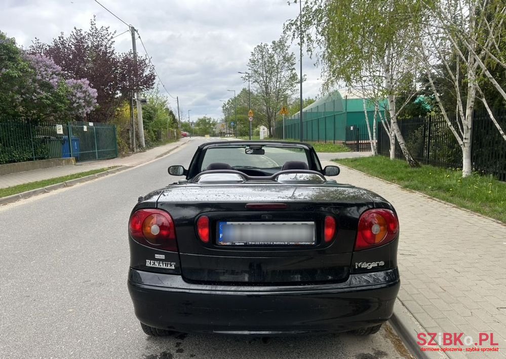 1999' Renault Megane Cabrio 1.6 photo #3
