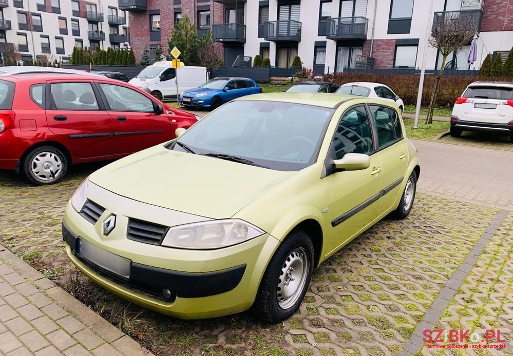 2003' Renault Megane 1.4 Authentique photo #3