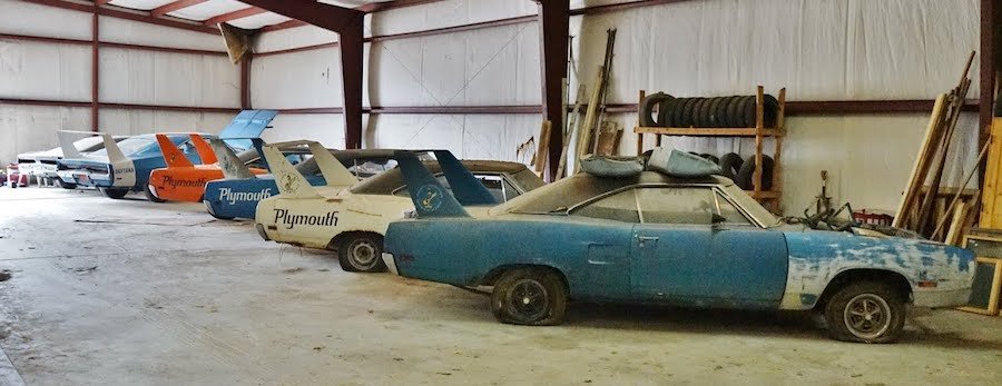Plymouth Superbird, Ford Torino Talladega Barn Finds Are Aero War Veterans