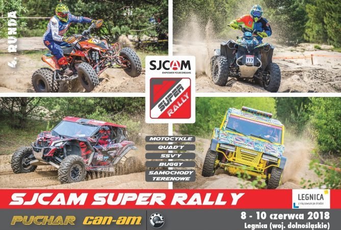 IV runda SJCAM Super Rally / IV runda Pucharu Can-am po raz pierwszy w Legnicy