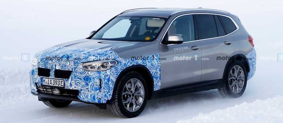 BMW iX3 Spied Looking Virtually Ready For Production