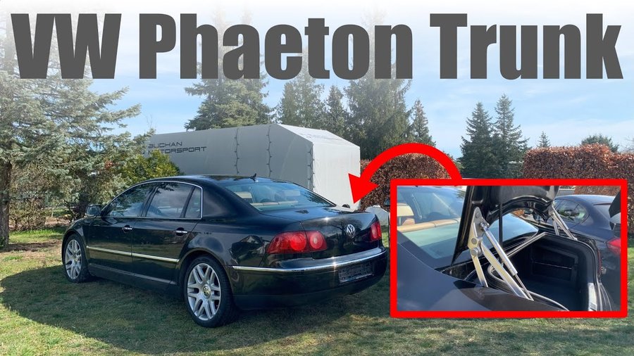 Volkswagen Phaeton trunk
