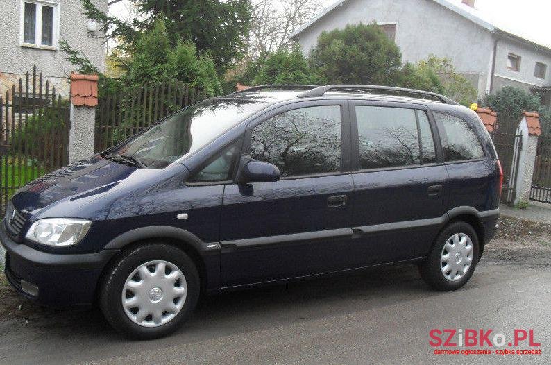 2001' Opel Zafira photo #2