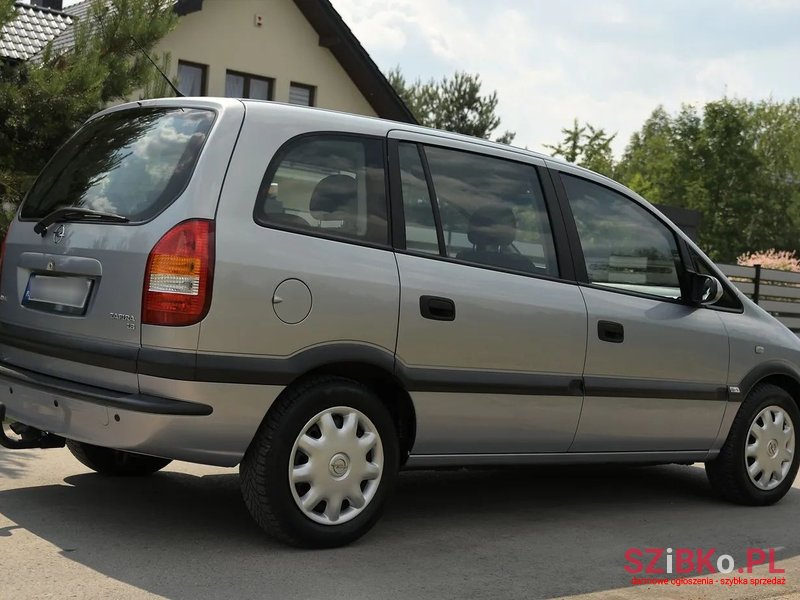 2002' Opel Zafira photo #4