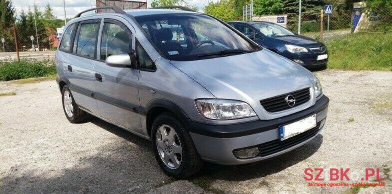 2001' Opel Zafira photo #1