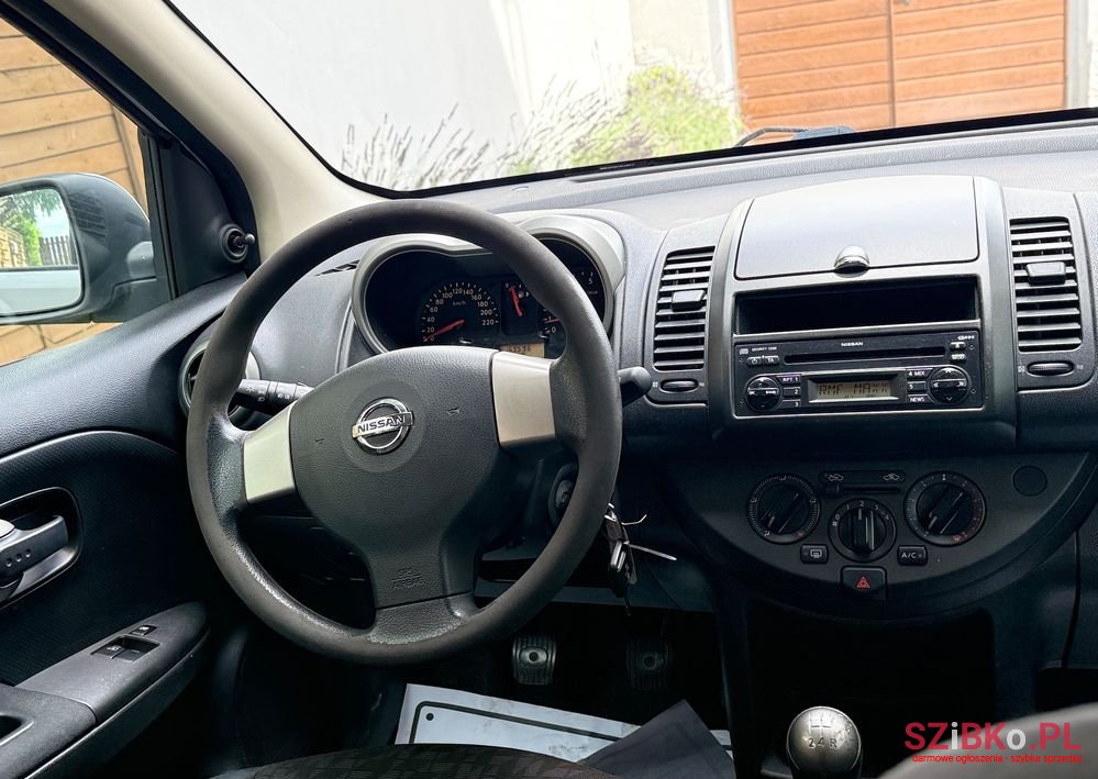 2009' Nissan Note 1.4 Visia A/C photo #6