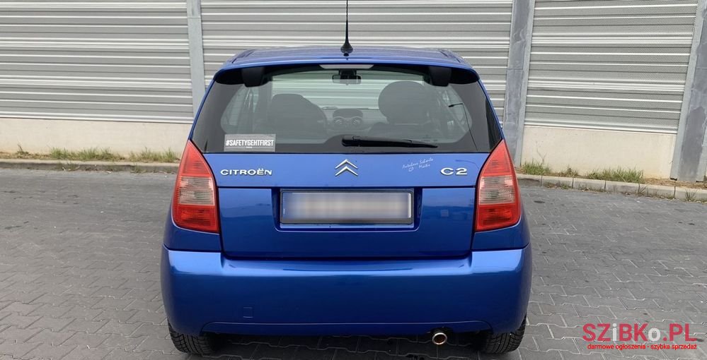 2004' Citroen C2 1.4 Vtr photo #6