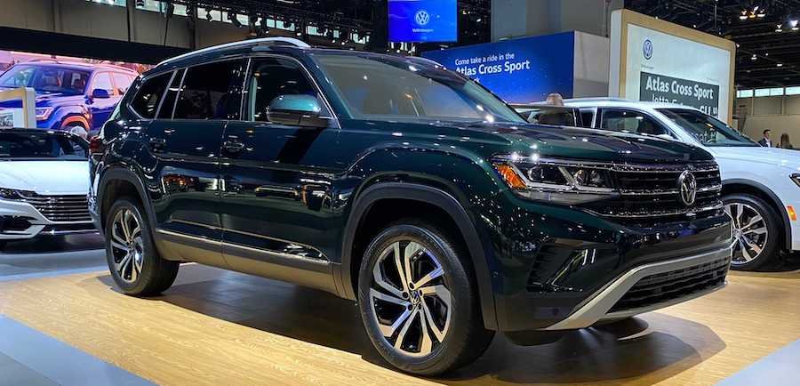 2021 Volkswagen Atlas Refresh Arrives With New Face And Features
